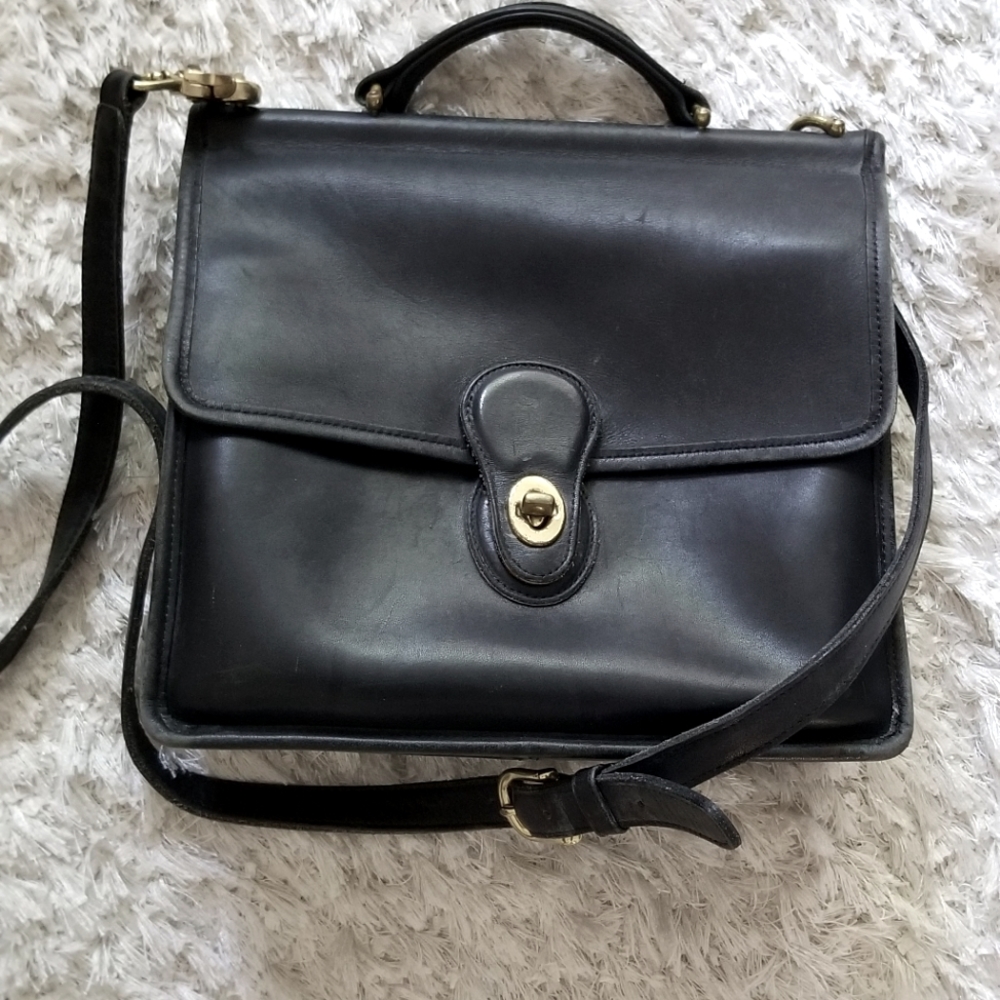 Vintage Coach Willis 9927 leather handbag